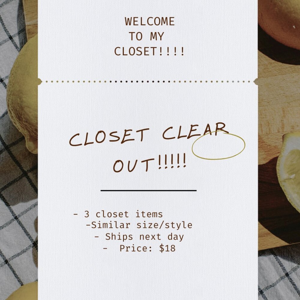 Travel Closet Clear-Out Mystery Bundle